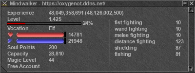 Signature for player Mindwalker