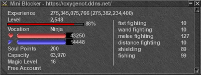 Signature for player Mini Blocker