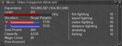 Signature for player Moon