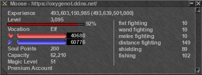 Signature for player Moose