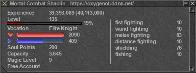 Signature for player Mortal Combat Shaolin