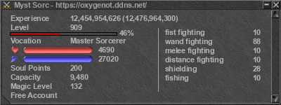 Signature for player Myst Sorc