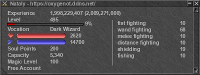 Signature for player Nataly