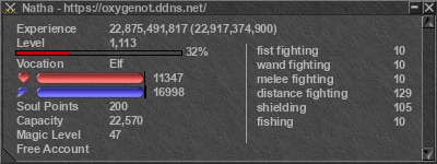 Signature for player Natha