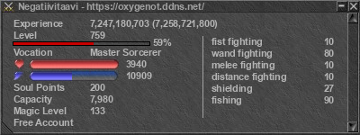 Signature for player Negatiivitaavi