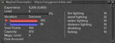 Signature for player Nephal Dominator