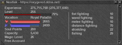 Signature for player Nestlak