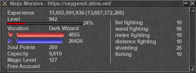 Signature for player Ninja Morales