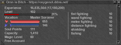 Signature for player Ornn is Bitch