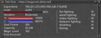 Signature for player Osh Don