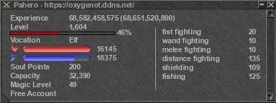 Signature for player Pahero