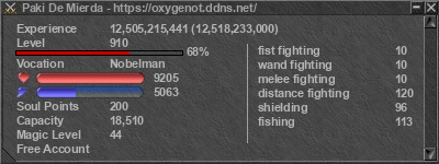 Signature for player Paki De Mierda