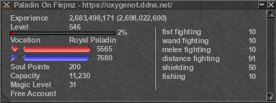 Signature for player Paladin On Flejmz
