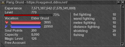 Signature for player Parig Druid