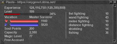 Signature for player Pixels