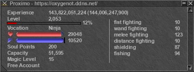 Signature for player Proximo