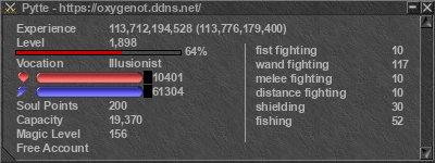 Signature for player Pytte