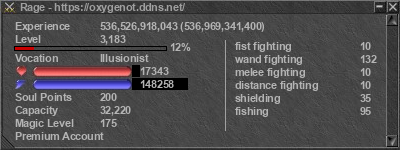 Signature for player Rage