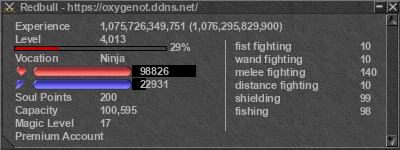 Signature for player Redbull