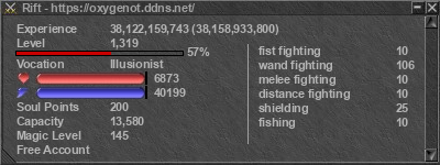 Signature for player Rift