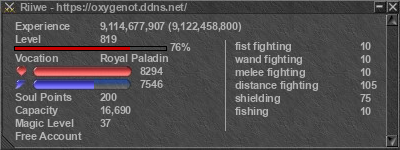 Signature for player Riiwe