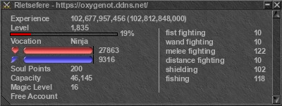 Signature for player Rletsefere