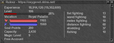 Signature for player Rulexz