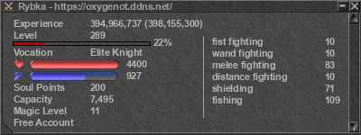 Signature for player Rybka