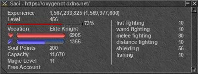 Signature for player Saci