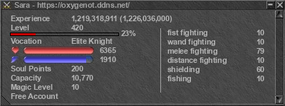 Signature for player Sara