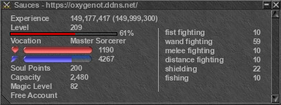 Signature for player Sauces