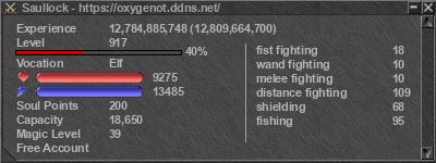 Signature for player Saullock