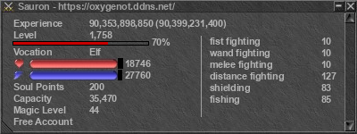 Signature for player Sauron