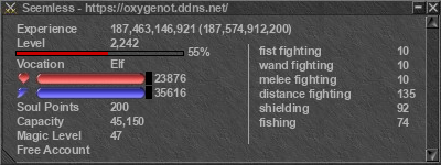 Signature for player Seemless