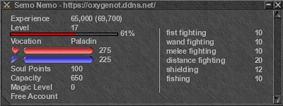 Signature for player Semo Nemo