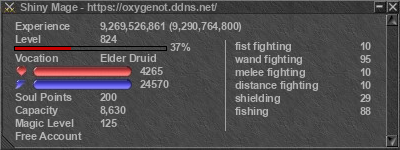 Signature for player Shiny Mage