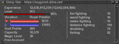 Signature for player Shiny Star