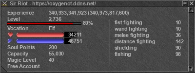 Signature for player Sir Riot