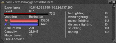 Signature for player Skul