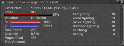 Signature for player Skurr