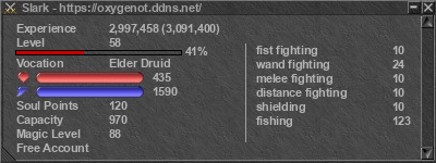 Signature for player Slark