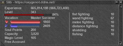 Signature for player Slib