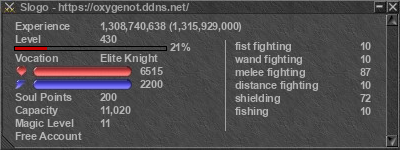 Signature for player Slogo