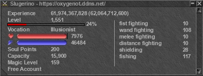 Signature for player Slugerino