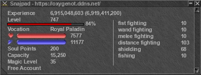 Signature for player Snajpad