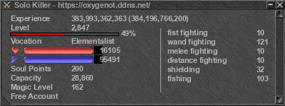 Signature for player Solo Killer