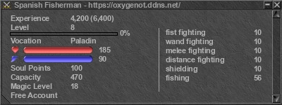 Signature for player Spanish Fisherman