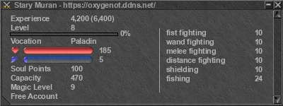 Signature for player Stary Muran