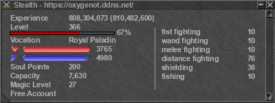 Signature for player Stealth