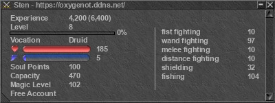 Signature for player Sten